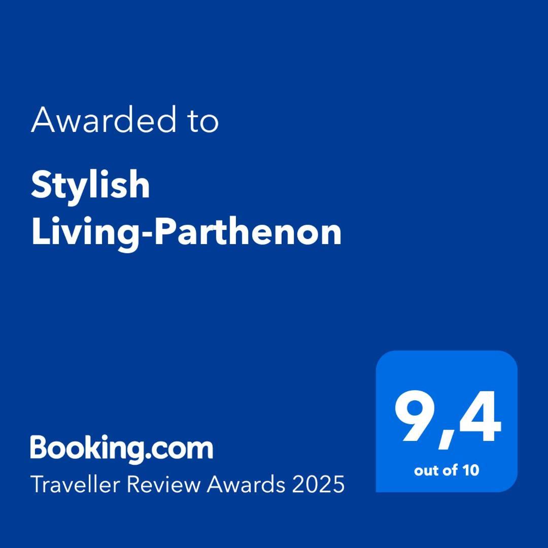 Ferienwohnung Stylish Living-Parthenon Athen Exterior foto